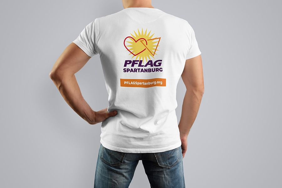 pflag spartanburg t-shirt design